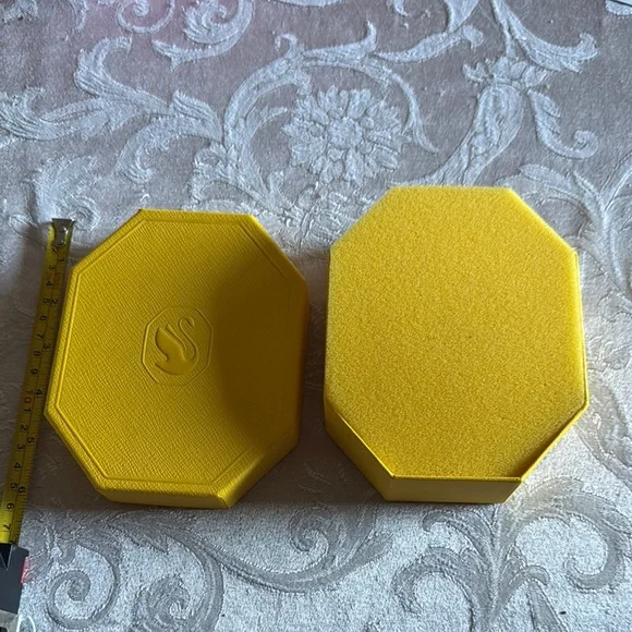 Swarovski Yellow Octagonal Jewelry Box - Picture 5 of 8
